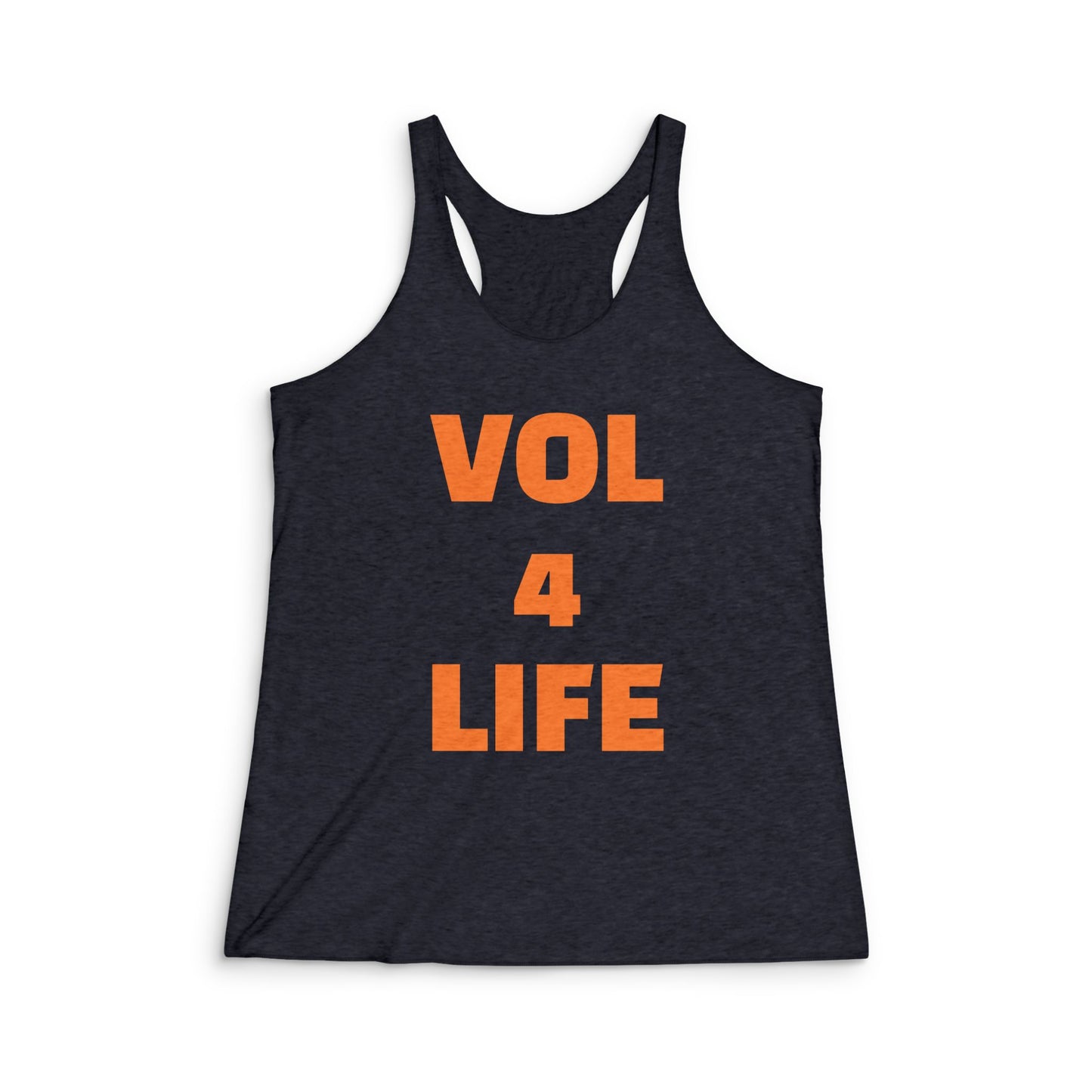 Volunteer Spirit Women's Racerback Tank - Fitness, Workout, Gym, Casual Wear, Workout Gear, Team Spirit