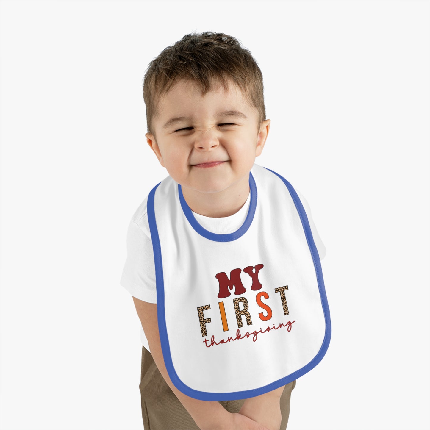 My First Thanksgiving Baby Bib