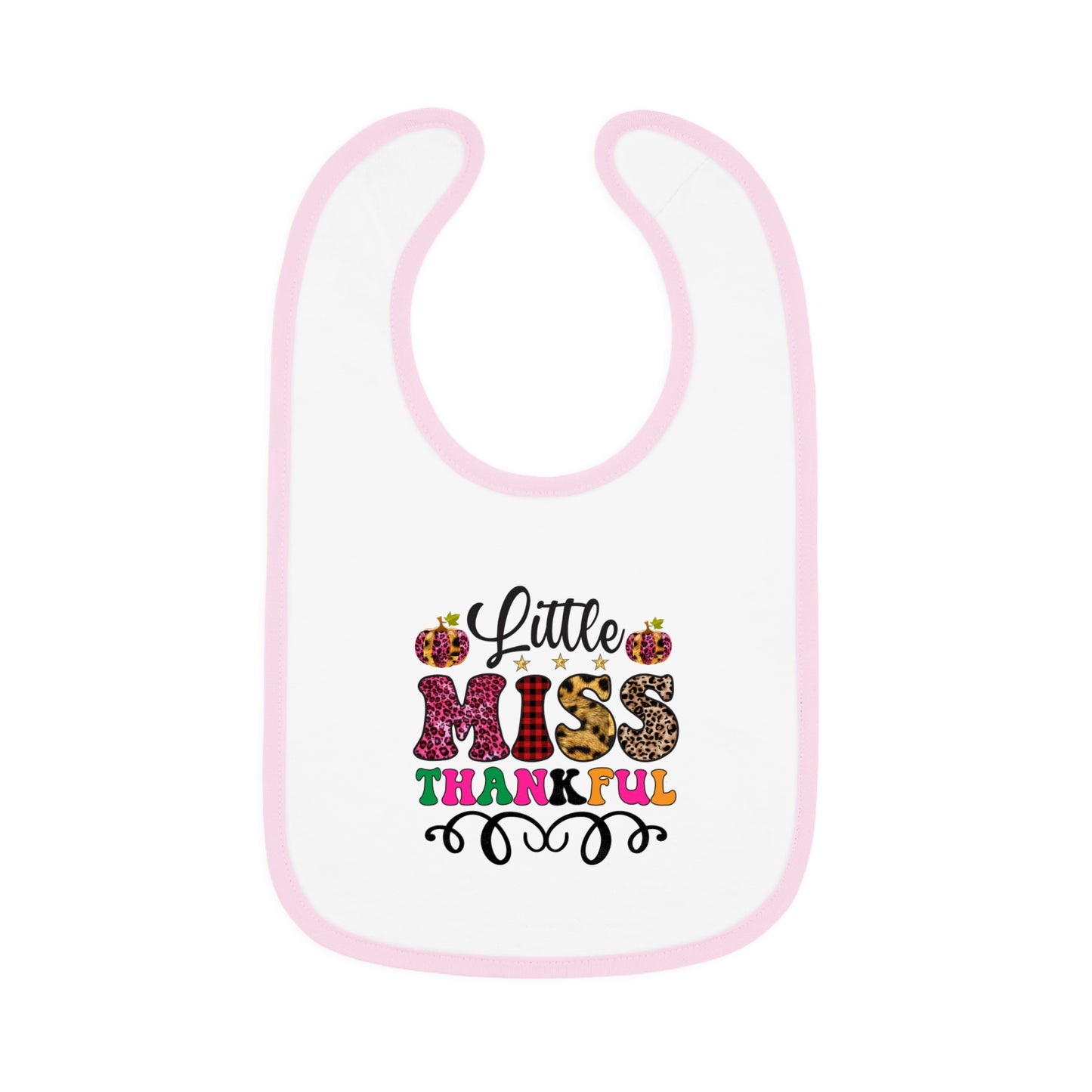 Thankful Little Miss Baby Bib