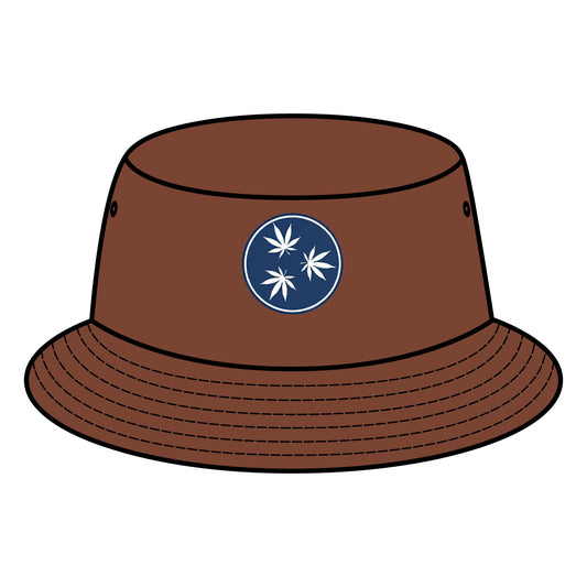 Bucket Hat, Cannabis Tennessee Flag Design