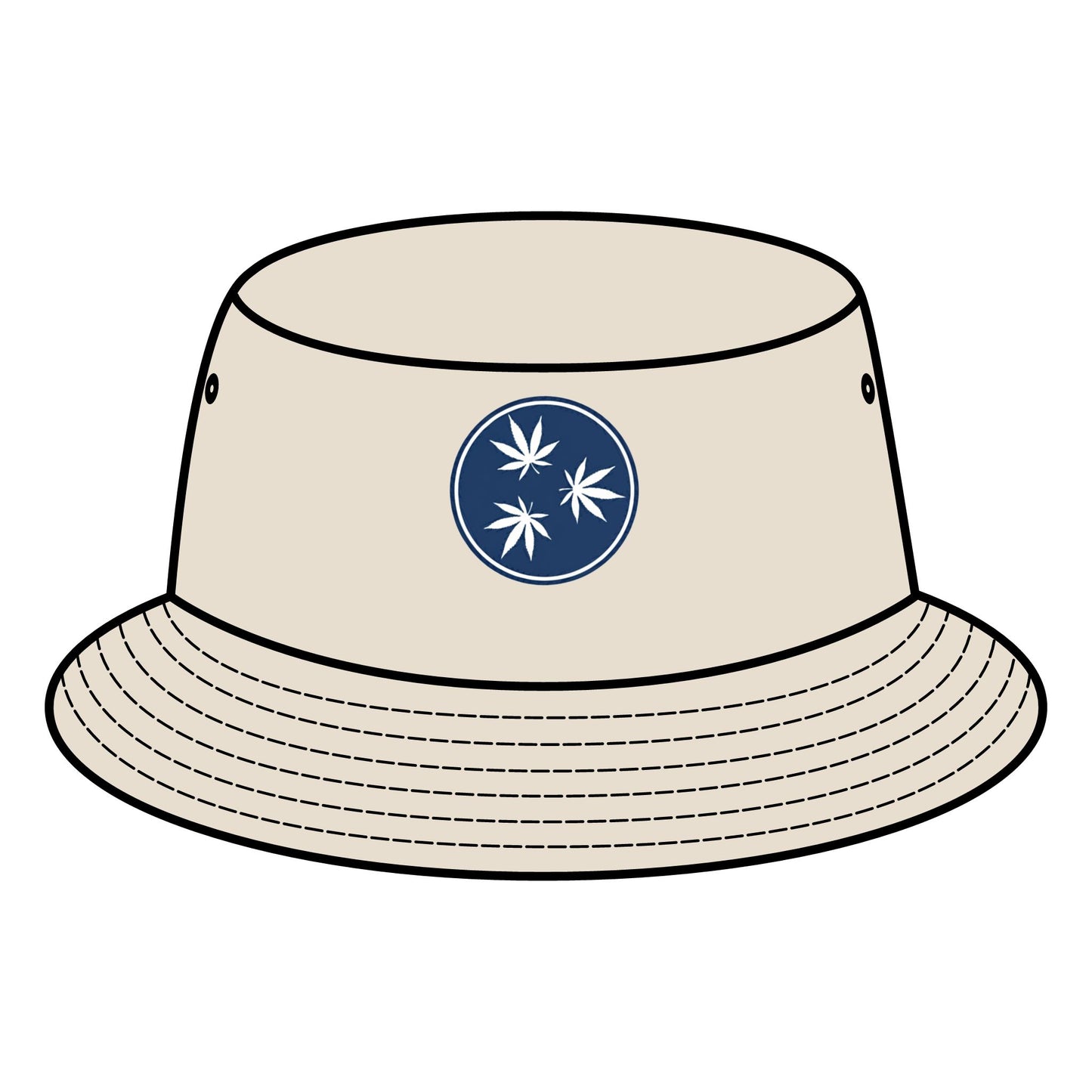 Bucket Hat, Cannabis Tennessee Flag Design