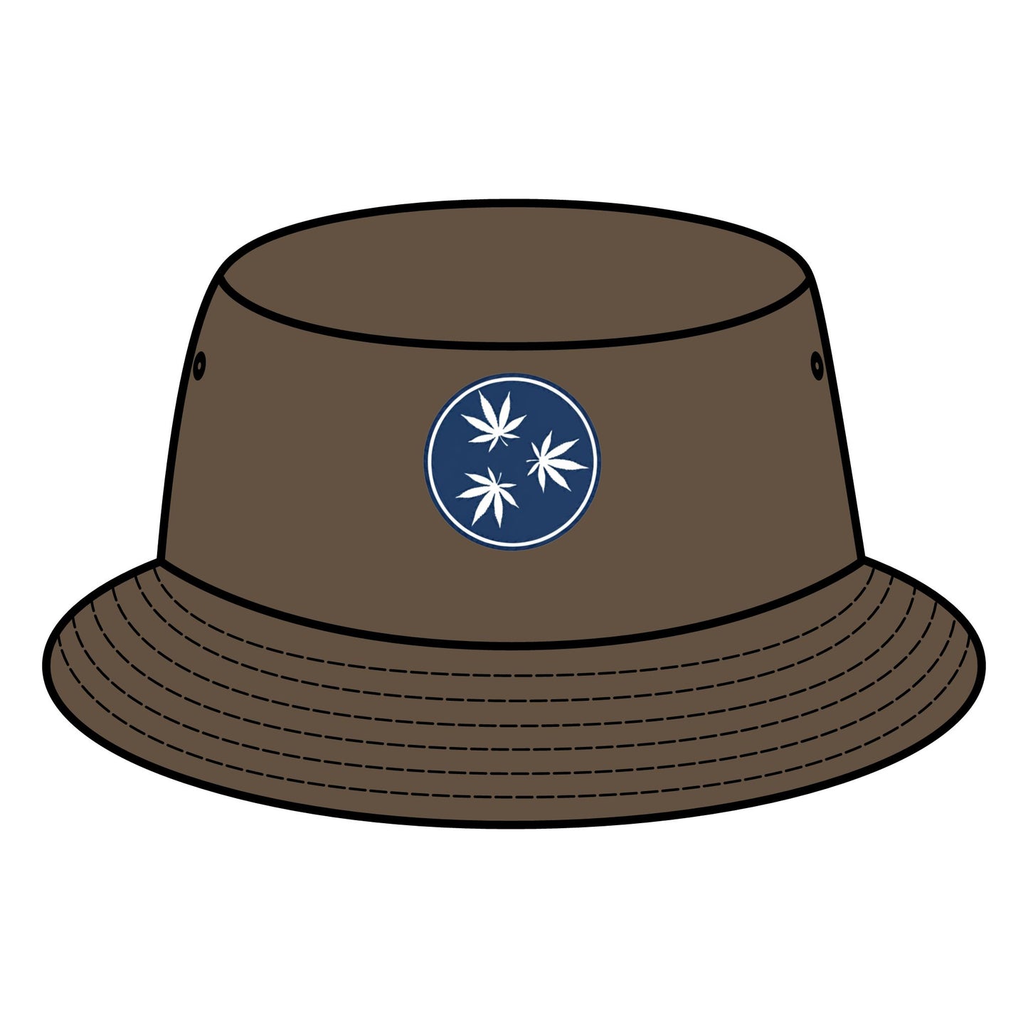 Bucket Hat, Cannabis Tennessee Flag Design