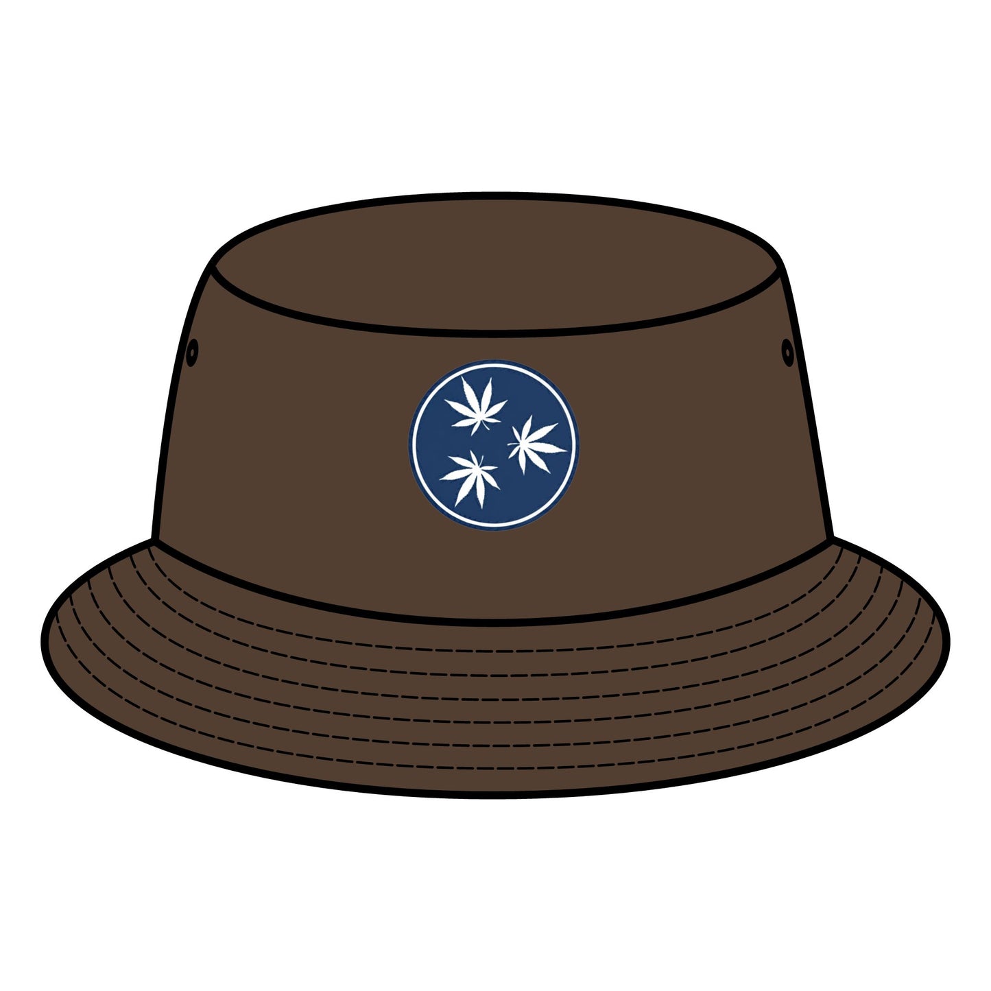 Bucket Hat, Cannabis Tennessee Flag Design