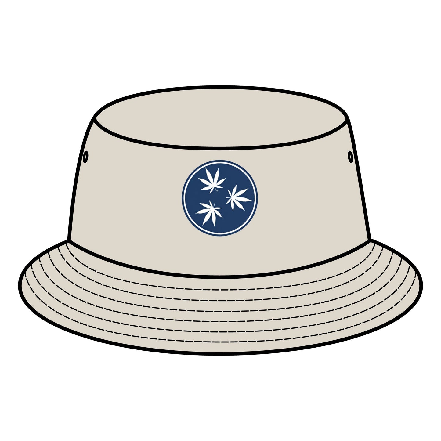 Bucket Hat, Cannabis Tennessee Flag Design