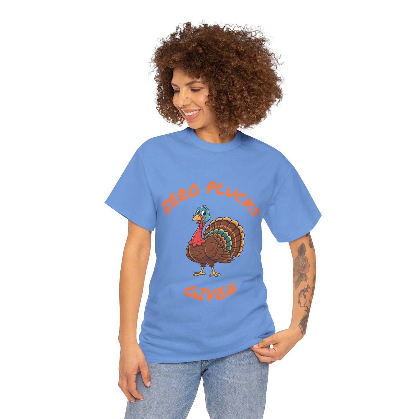 Funny Zero Plucks Given Turkey Tee