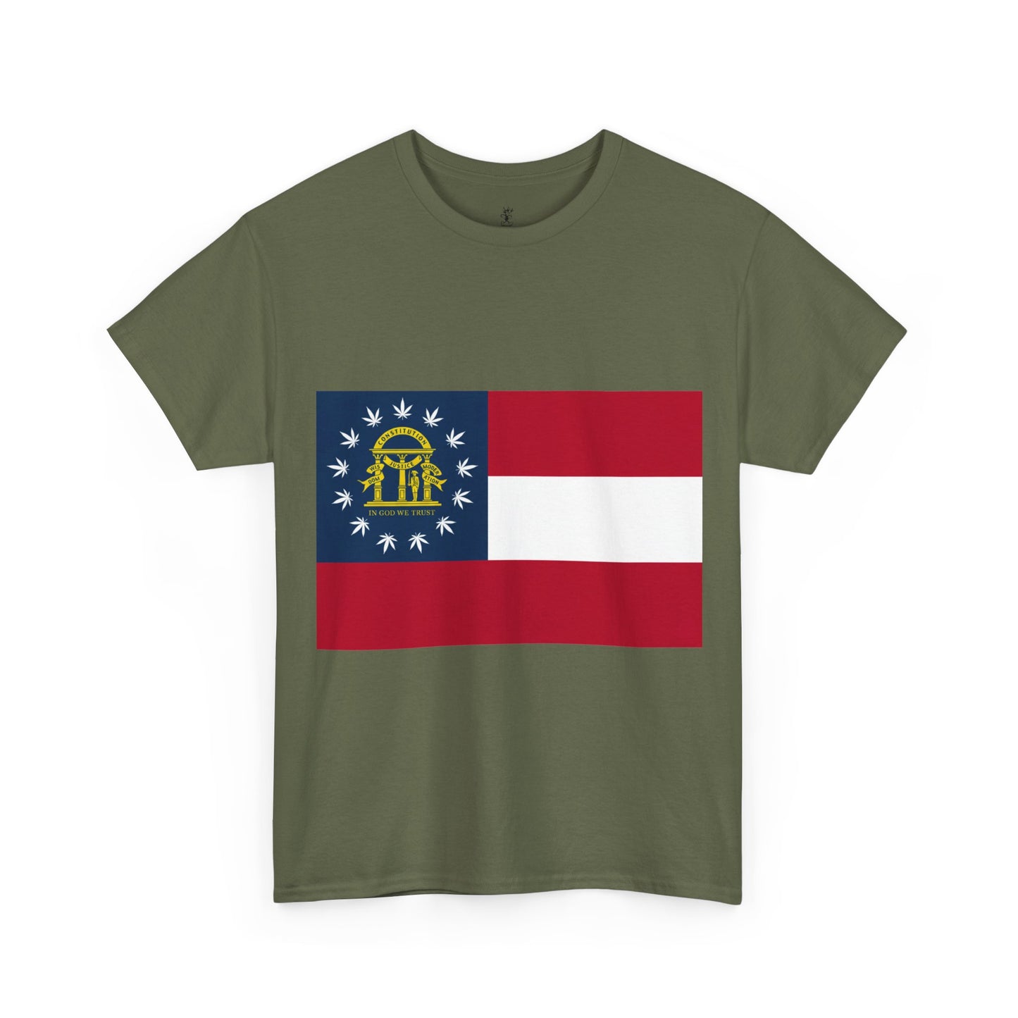 Georgia Cannabis State Flag Tee