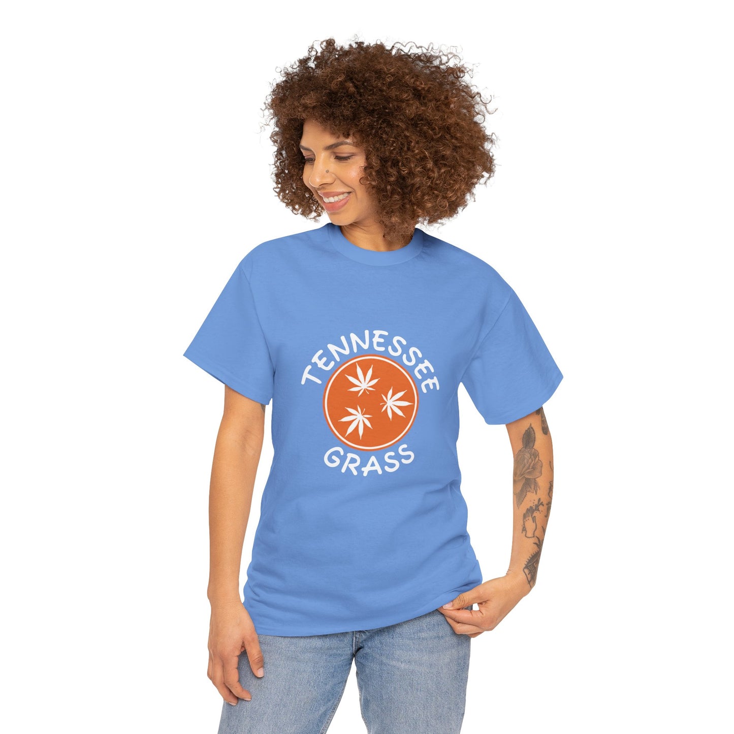 Tennessee Grass Tee - Unisex Heavy Cotton