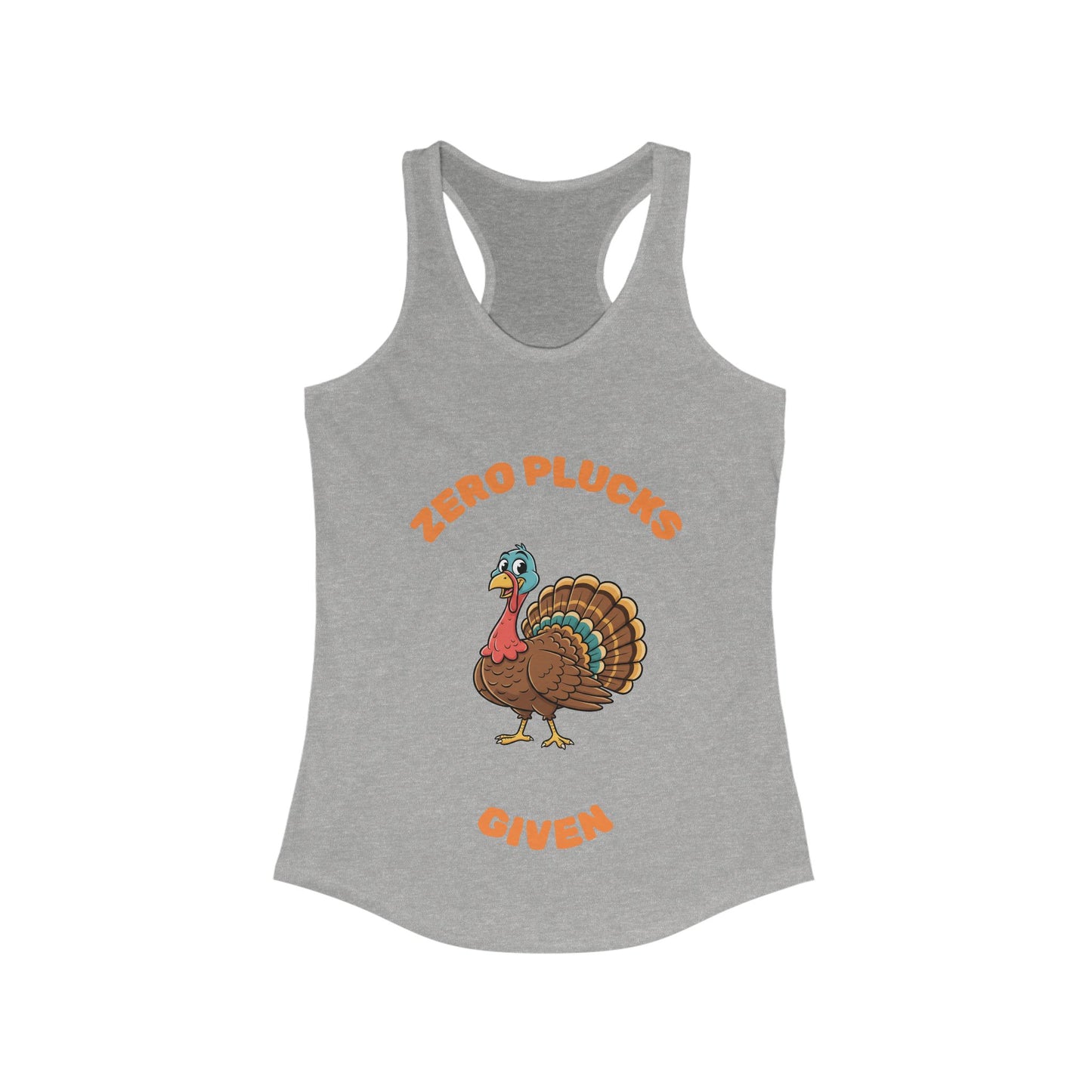 Tank Top Zero Plucks Given Women's Ideal Racerback Tank