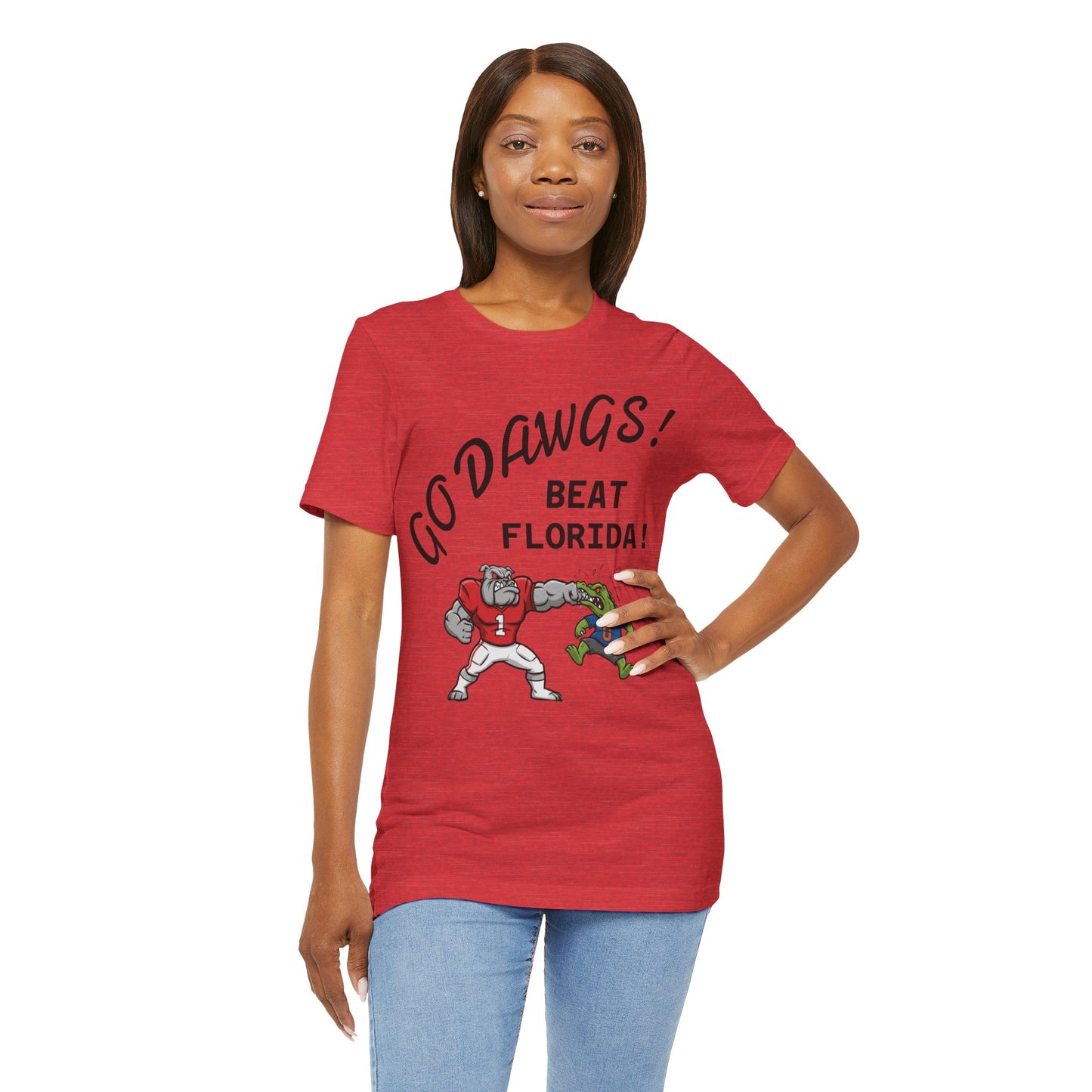 Georgia Florida Game Day Unisex Jersey Tee