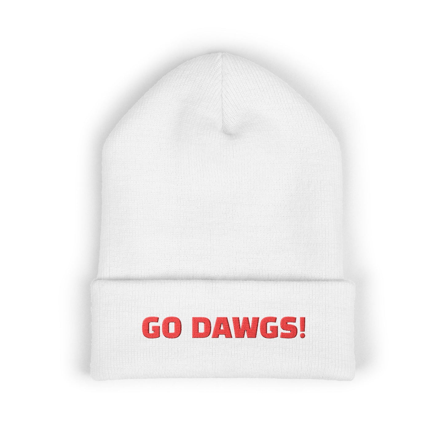 Embroidered GO DAWGS Beanie