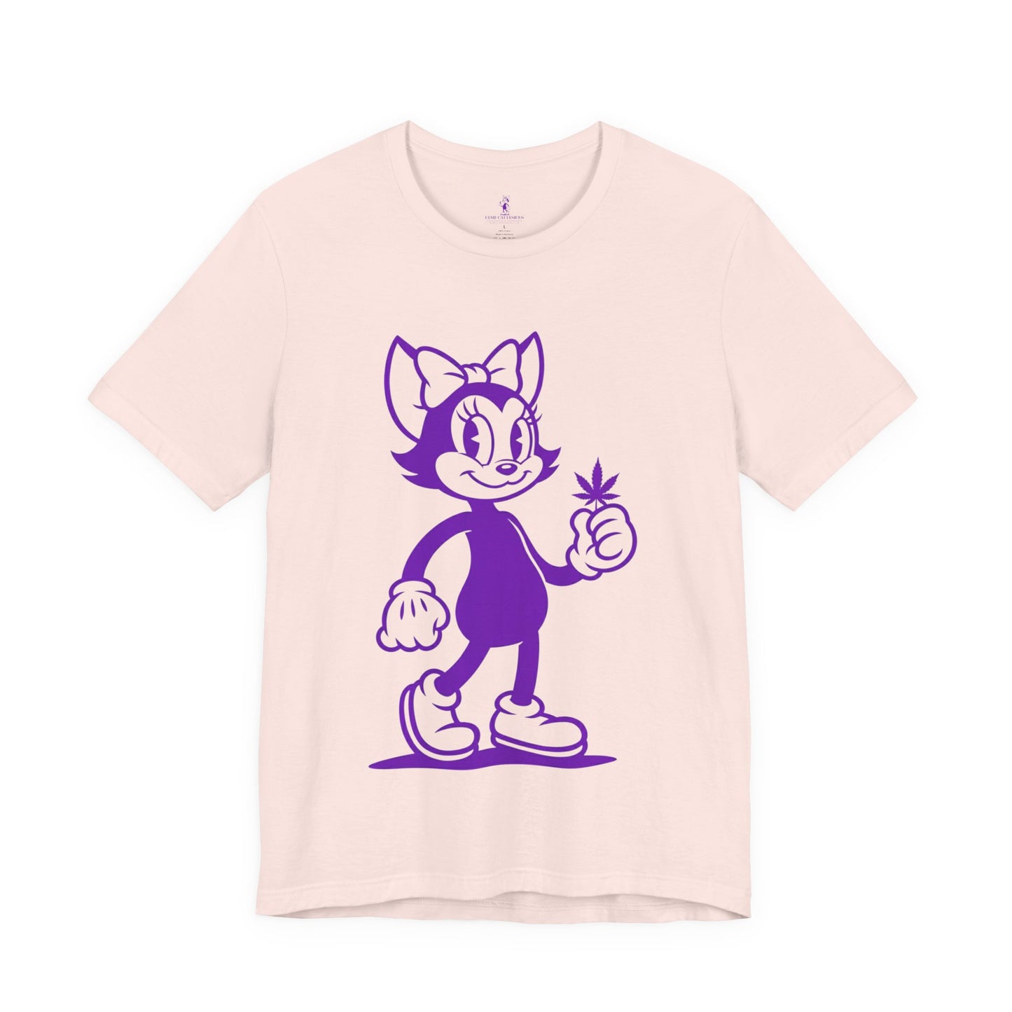 Mrs. Hemp Cat Tee - Unisex Heavy Cotton, Cute Graphic T-Shirt, Vintage Style, Gift for Cat Lovers, Casual Wear