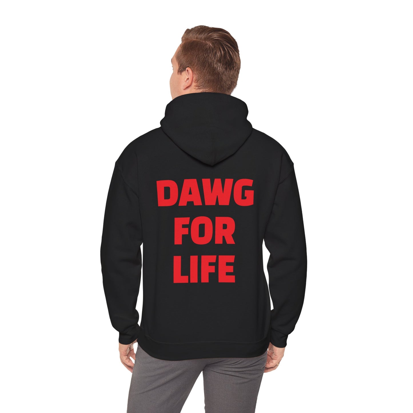 Hooded Sweatshirt Win Lose or Tie Georgia Til I Die