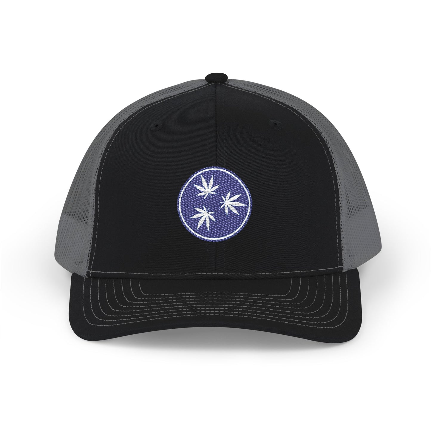 Embroidered Tennessee Cannabis Flag Trucker Cap