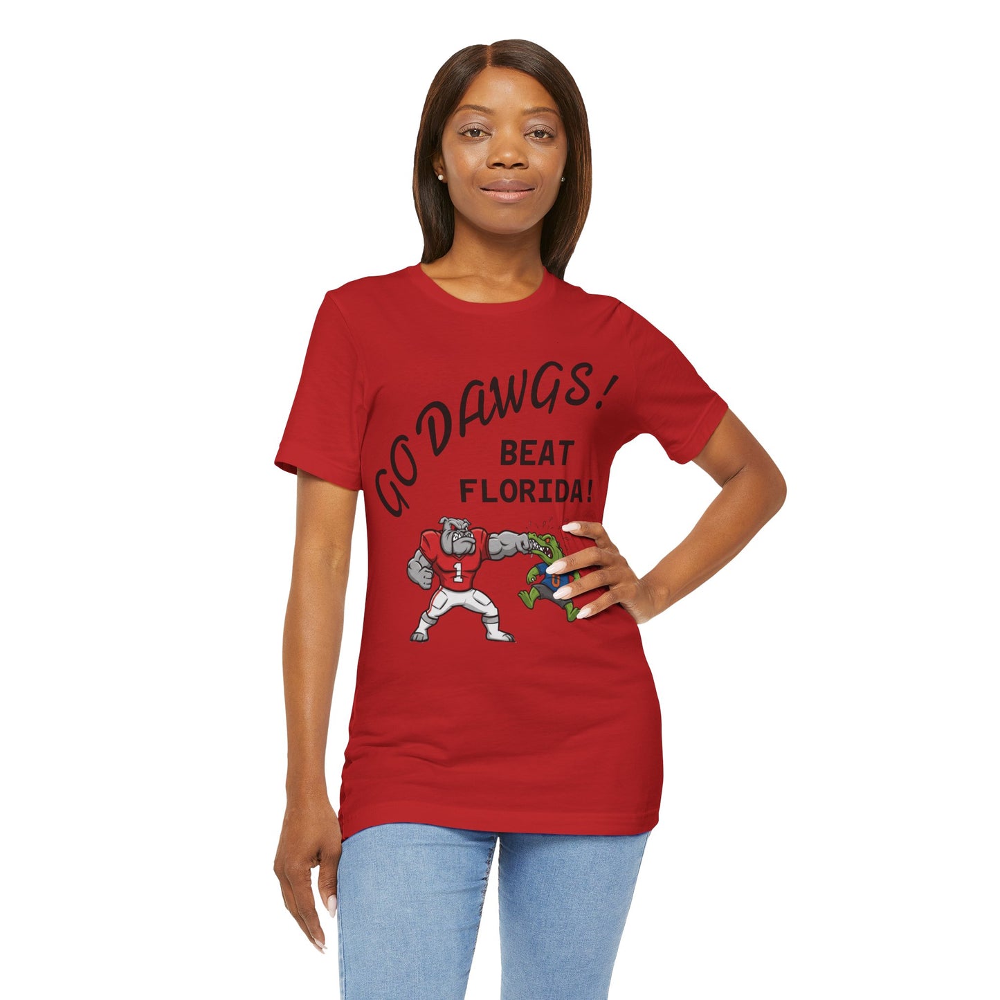 Georgia Florida Game Day Unisex Jersey Tee