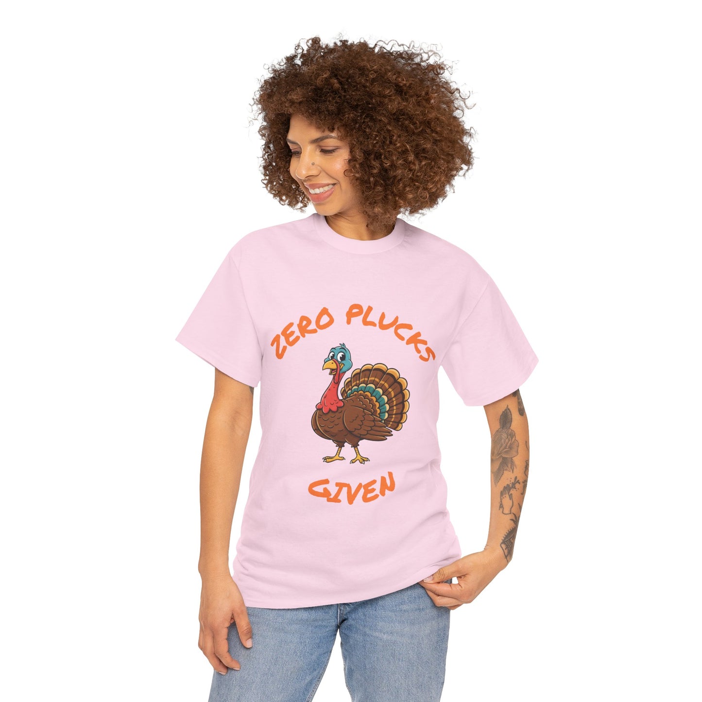 Funny Zero Plucks Given Turkey Tee