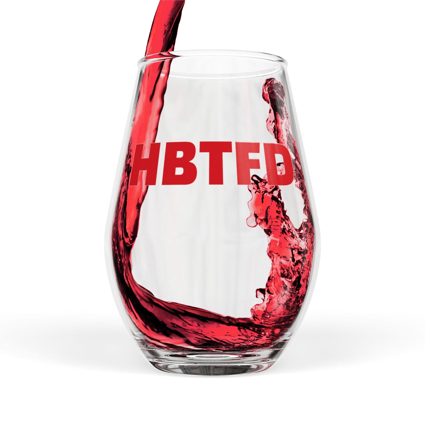 HBTFD Stemless Wine Glass – Perfect Gift for DAWG Lovers, Game Winning Celebrations