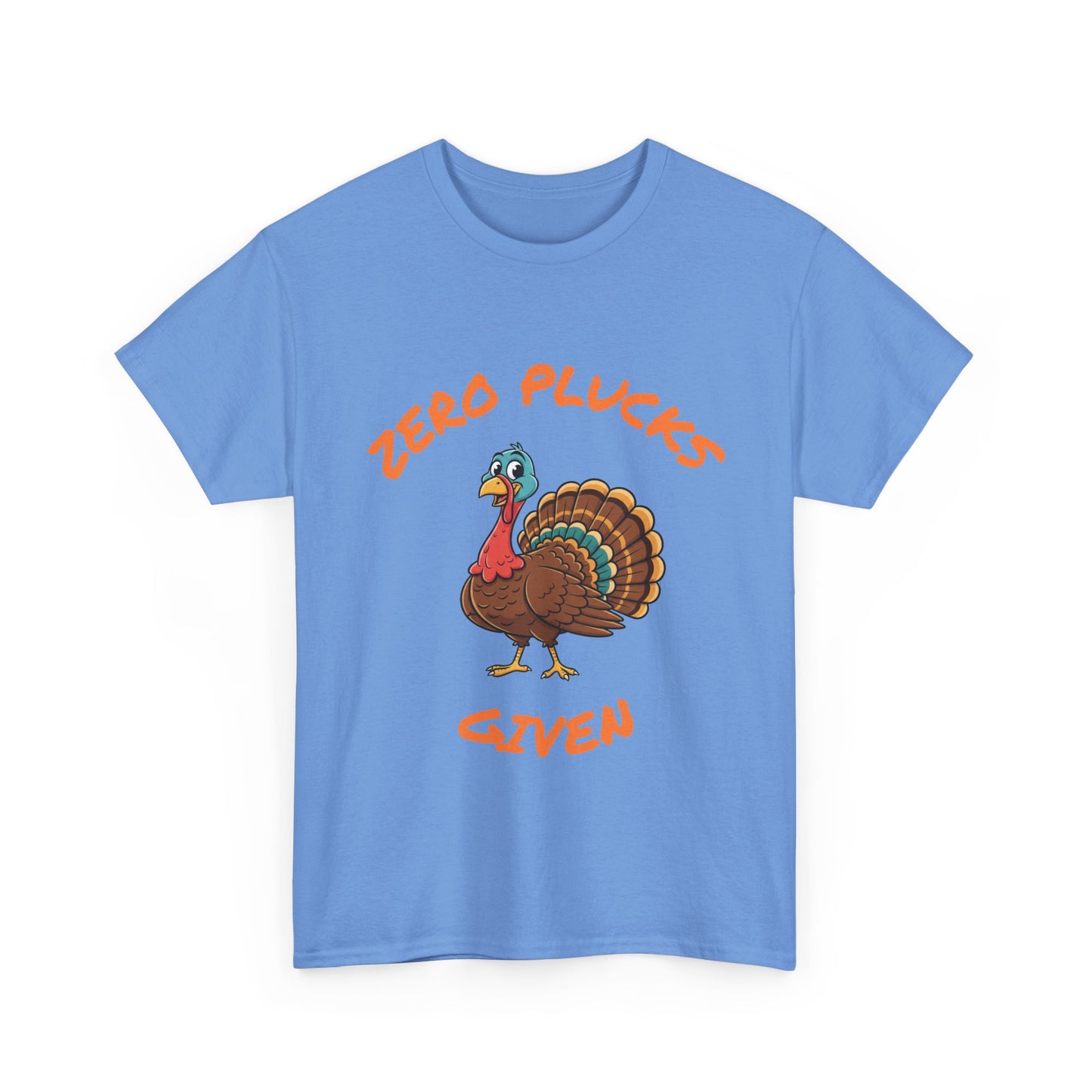 Funny Zero Plucks Given Turkey Tee