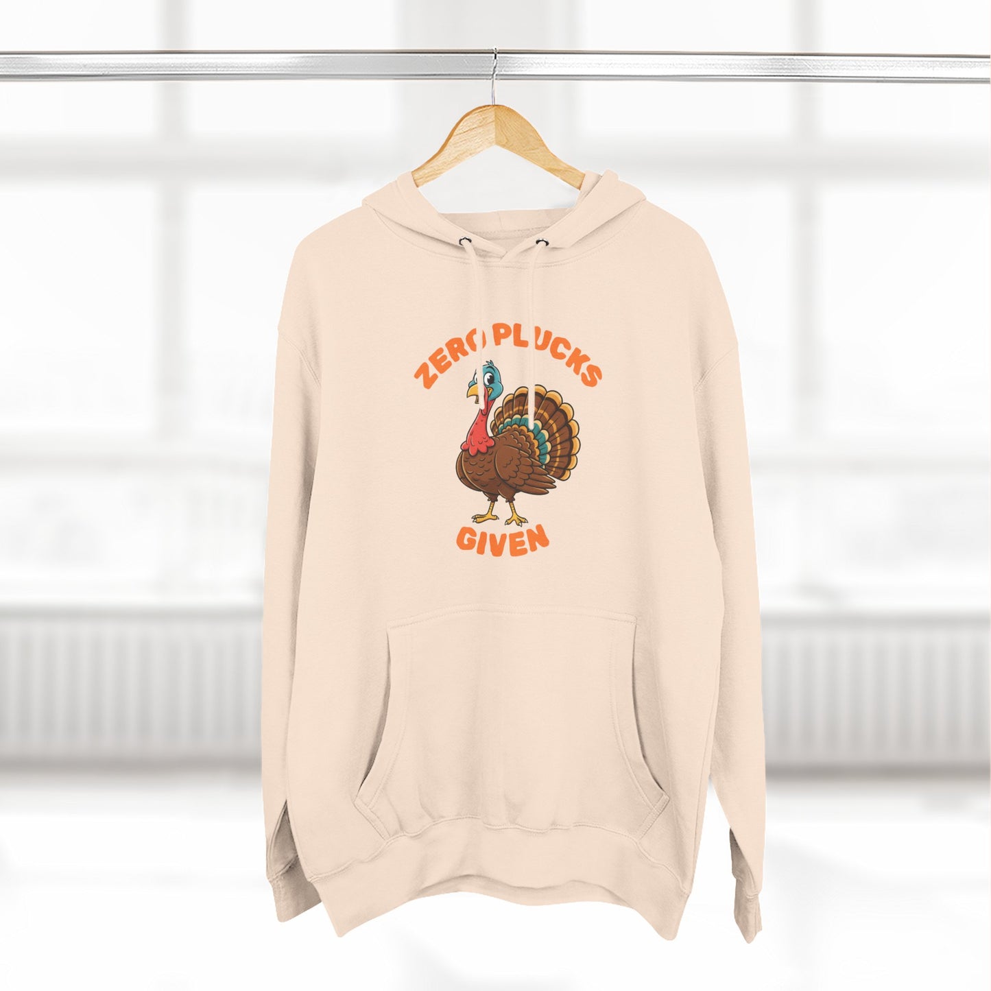 Zero Plucks Given Turkey Fleece Hoodie