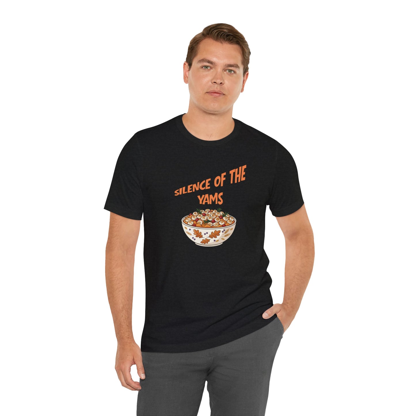 Funny Thanksgiving Silence Of The Yams Graphic Tee