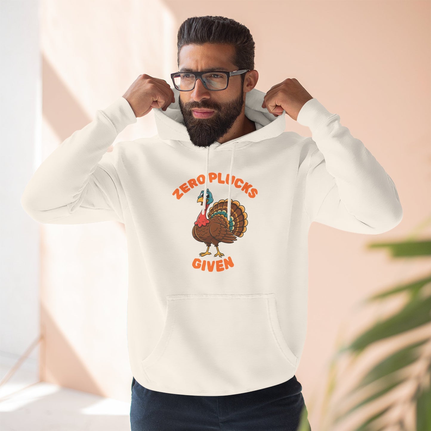 Zero Plucks Given Turkey Fleece Hoodie