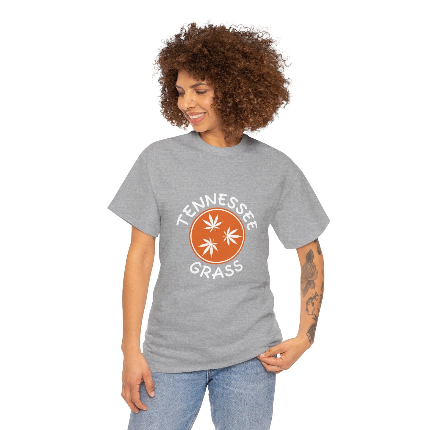 Tennessee Grass Tee - Unisex Heavy Cotton