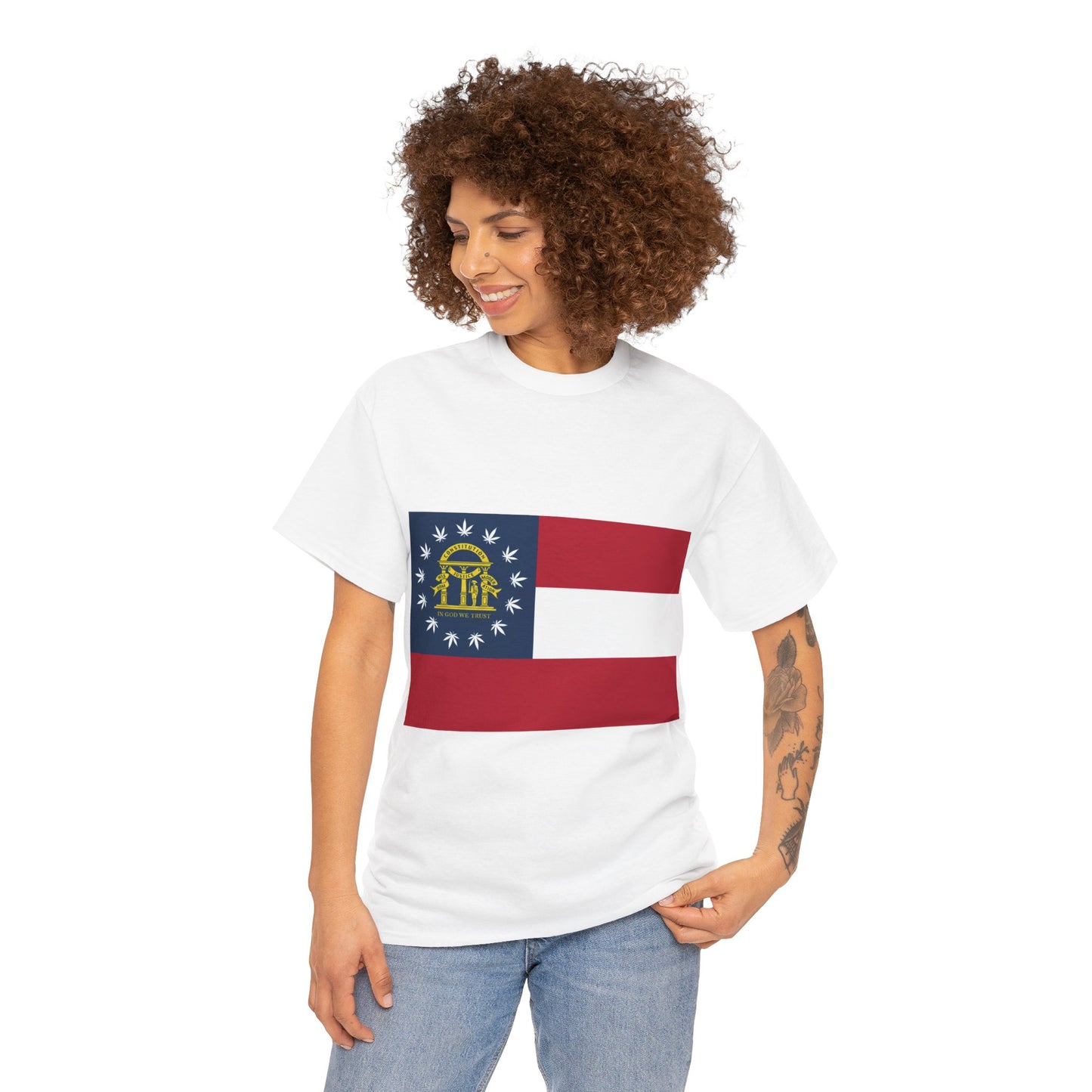 Georgia Cannabis State Flag Tee
