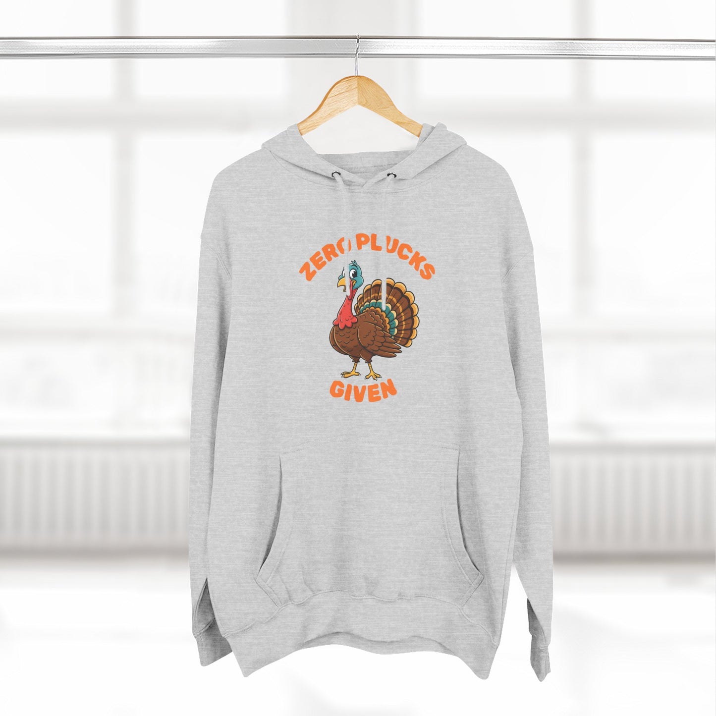 Zero Plucks Given Turkey Fleece Hoodie