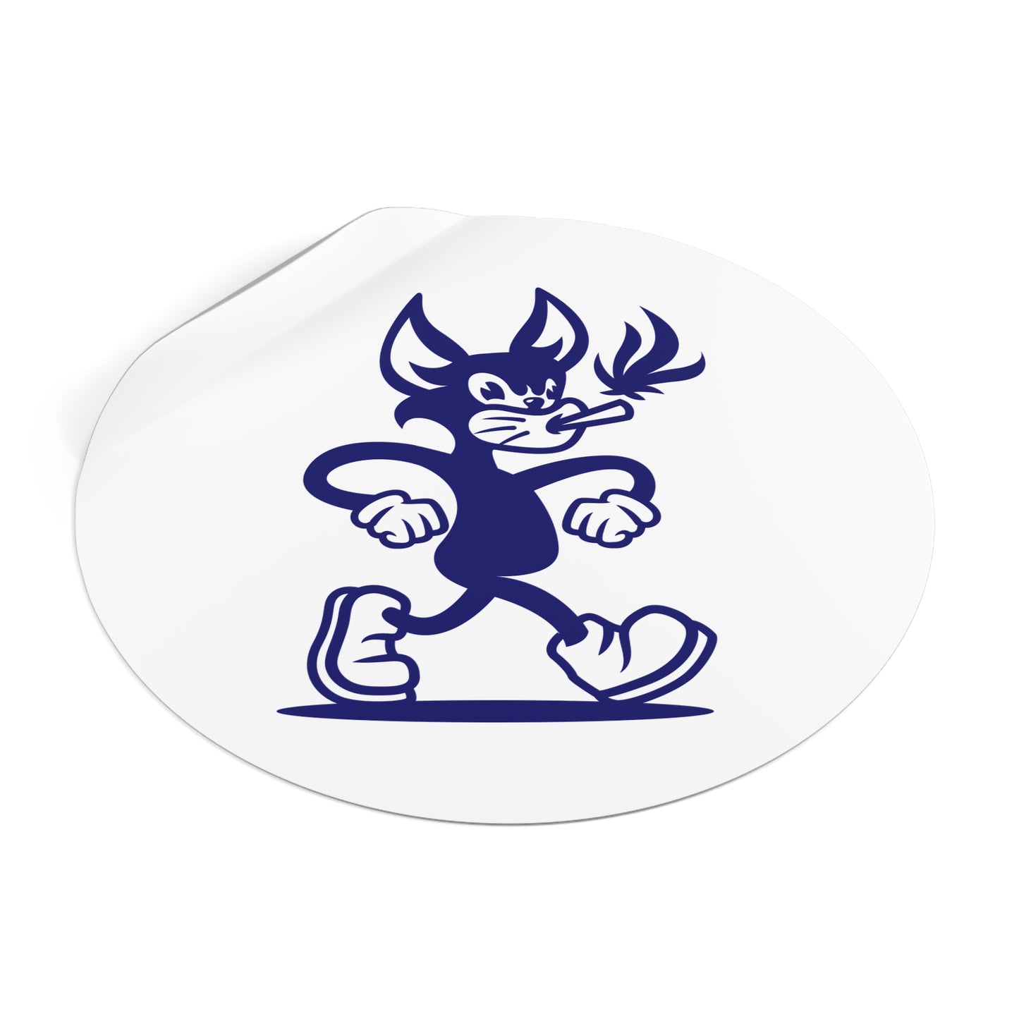 Mr. Hemp Cat Vinyl Sticker