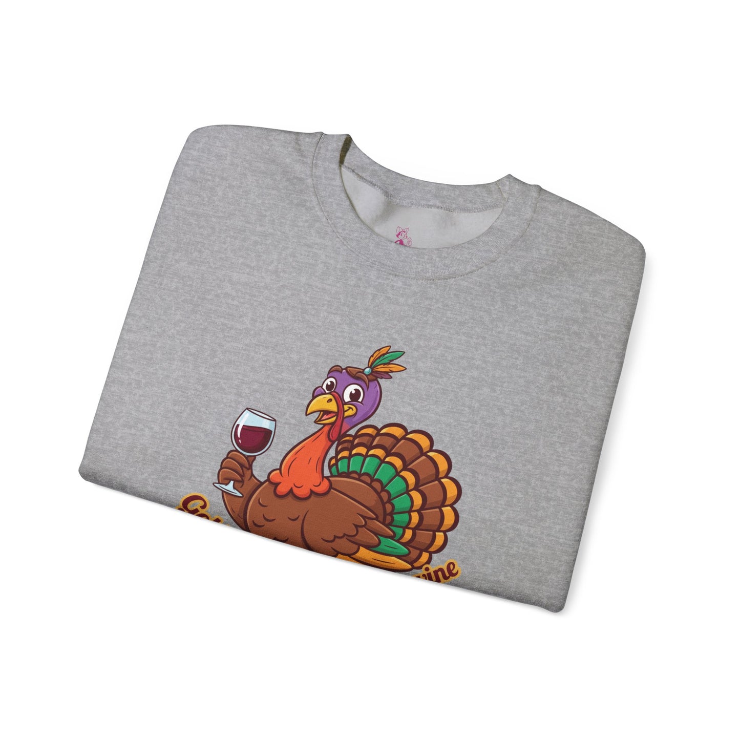 Gobble Gobble Sweatshirt - Unisex Thanksgiving Crewneck, Funny Holiday Apparel, Cozy Fall Fashion, Perfect for Gatherings, [...]