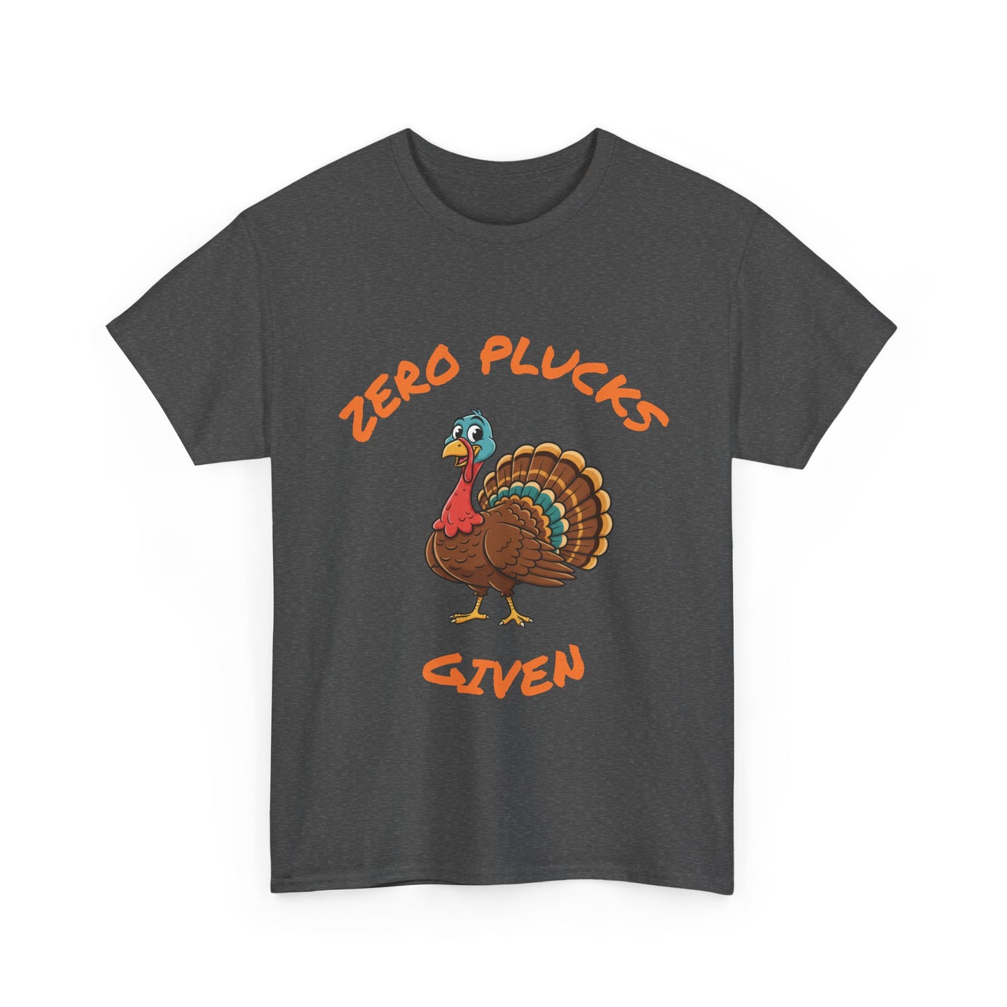 Funny Zero Plucks Given Turkey Tee
