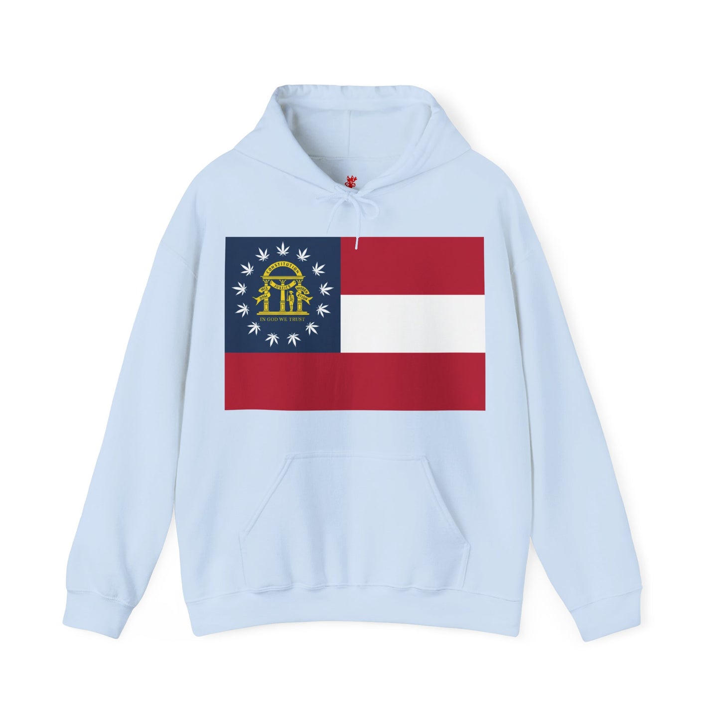 Georgia Cannabis State Flag Hoodie