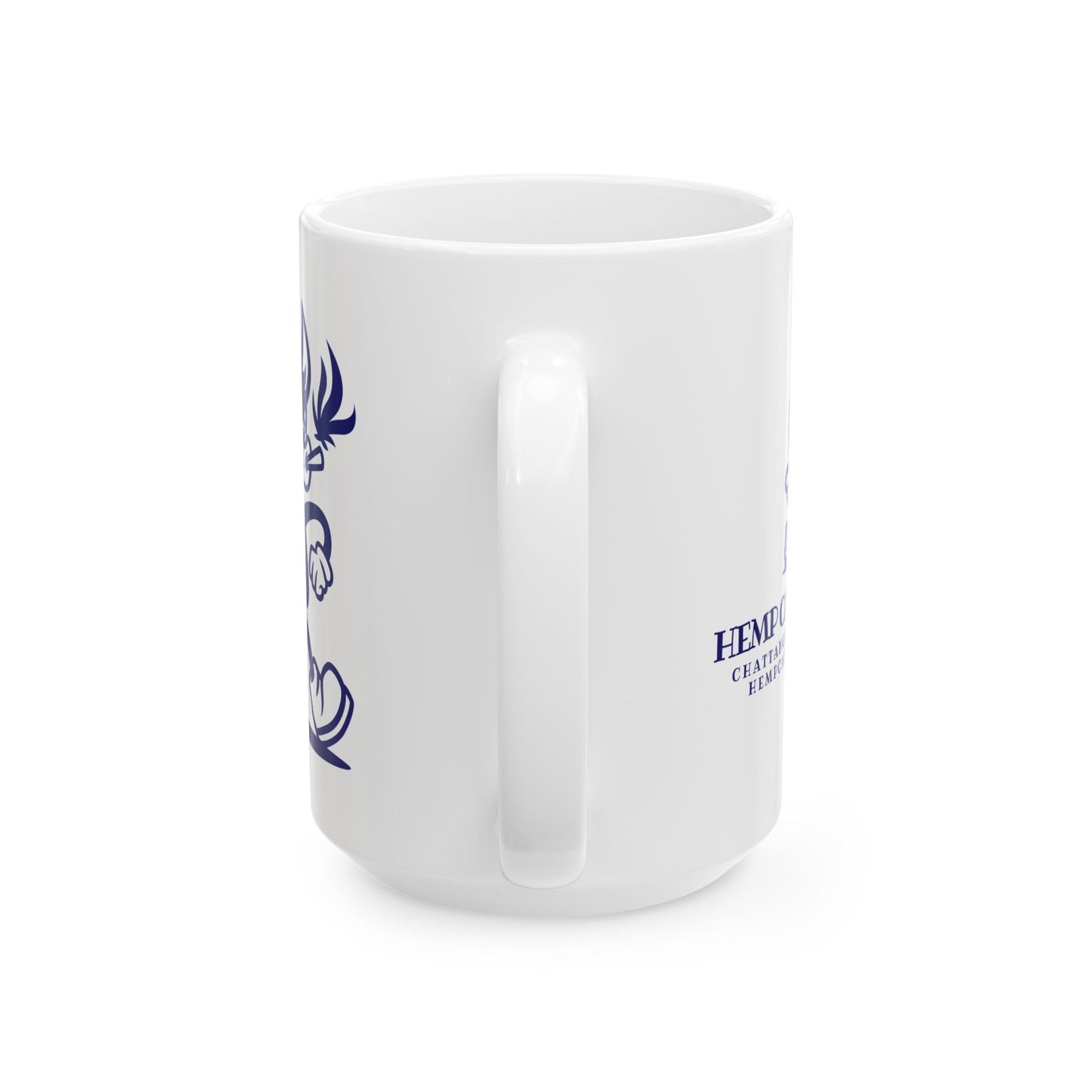 Coffee Mug, Mr Hemp Cat Whimsical Design