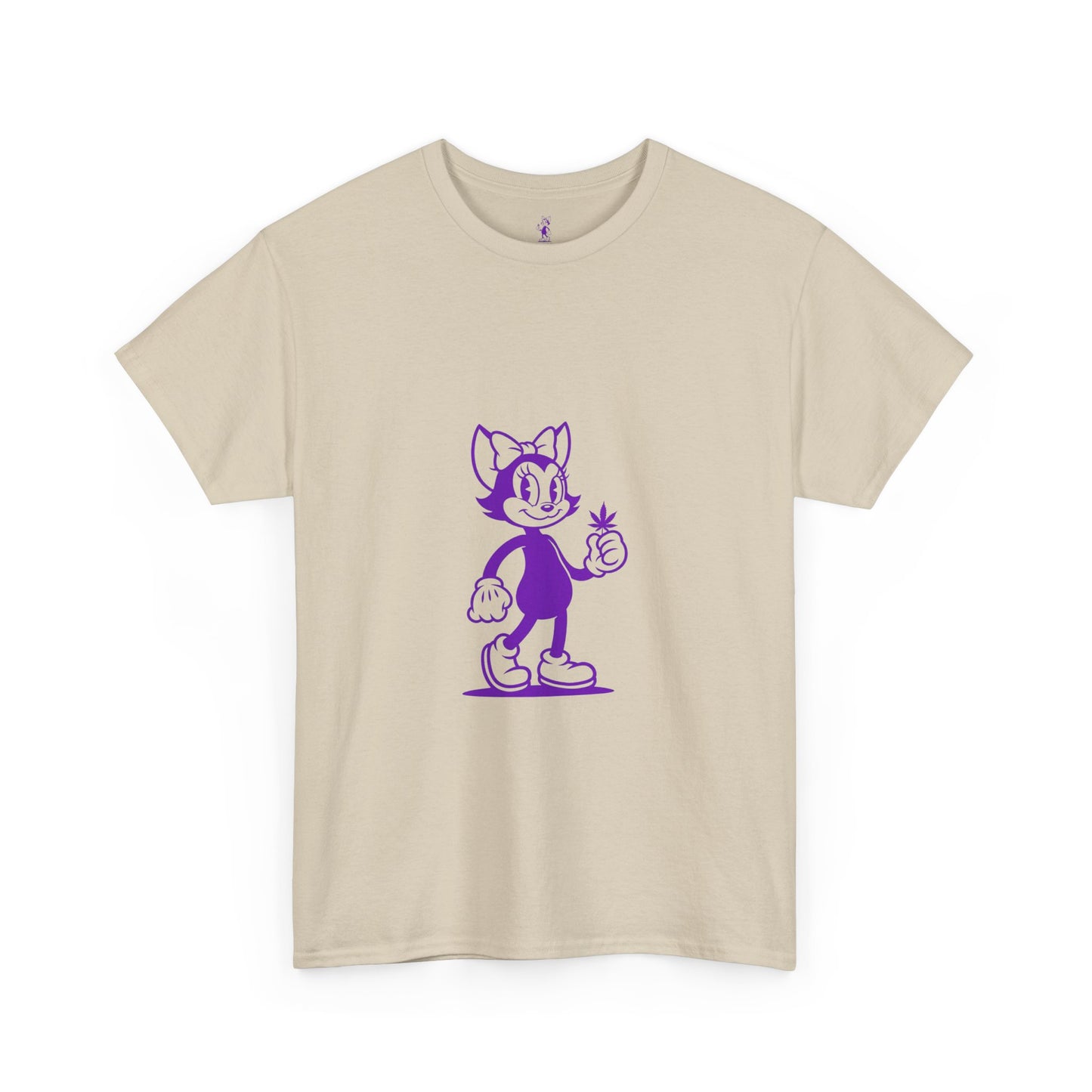Mrs. Hemp Cat Tee - Unisex Heavy Cotton, Cute Graphic T-Shirt, Vintage Style, Gift for Cat Lovers, Casual Wear