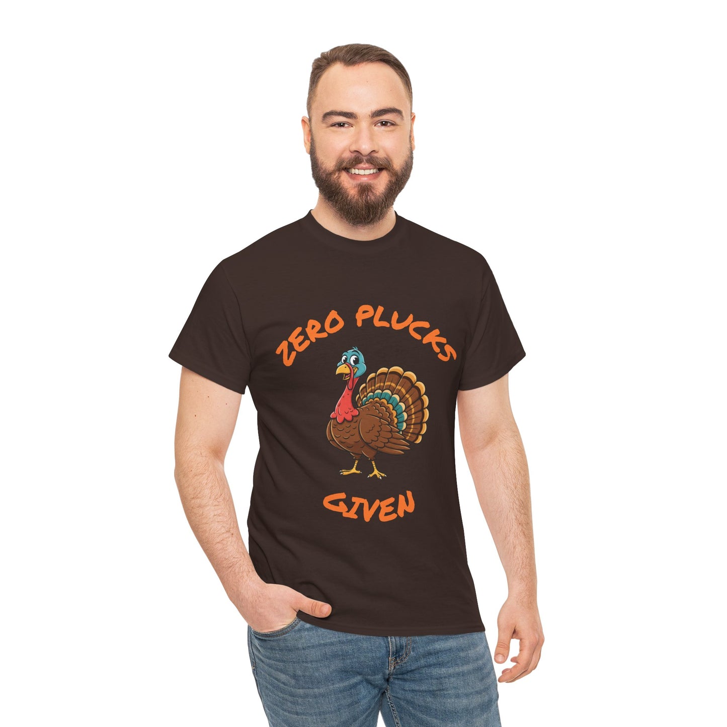 Funny Zero Plucks Given Turkey Tee