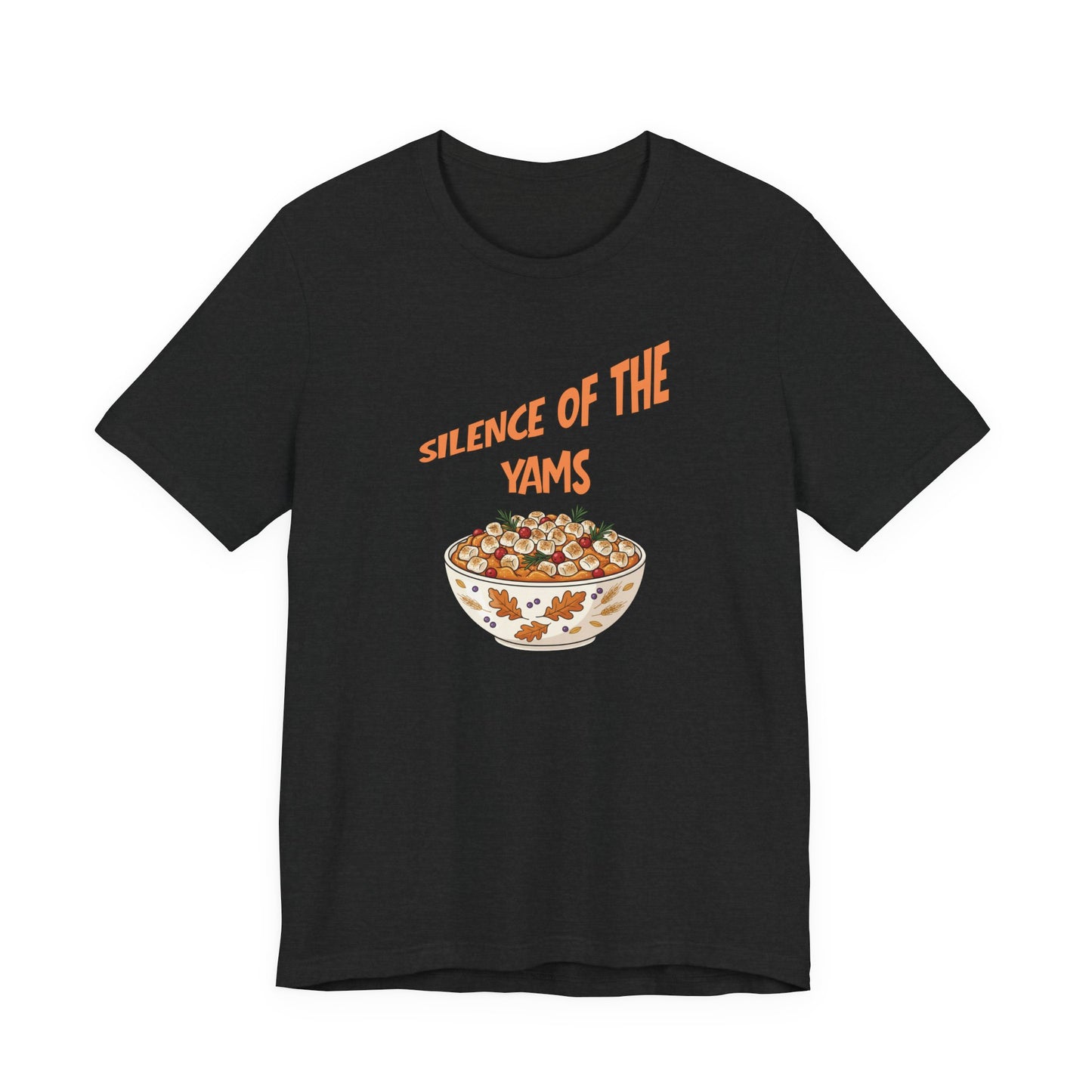 Funny Thanksgiving Silence Of The Yams Graphic Tee