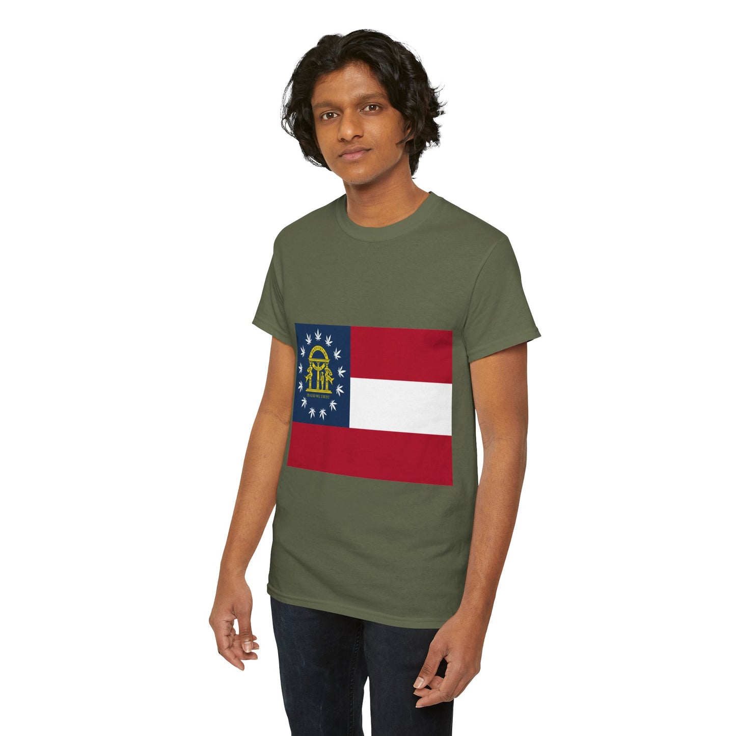 Georgia Cannabis State Flag Tee