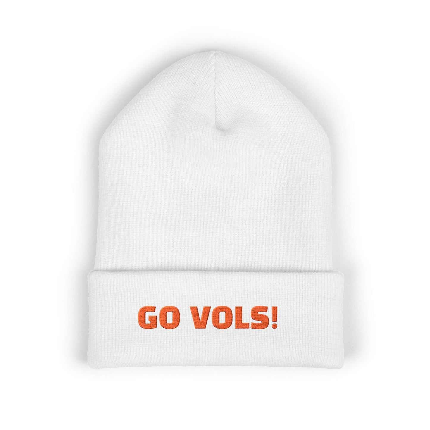 Embroidered GO VOLS Beanie