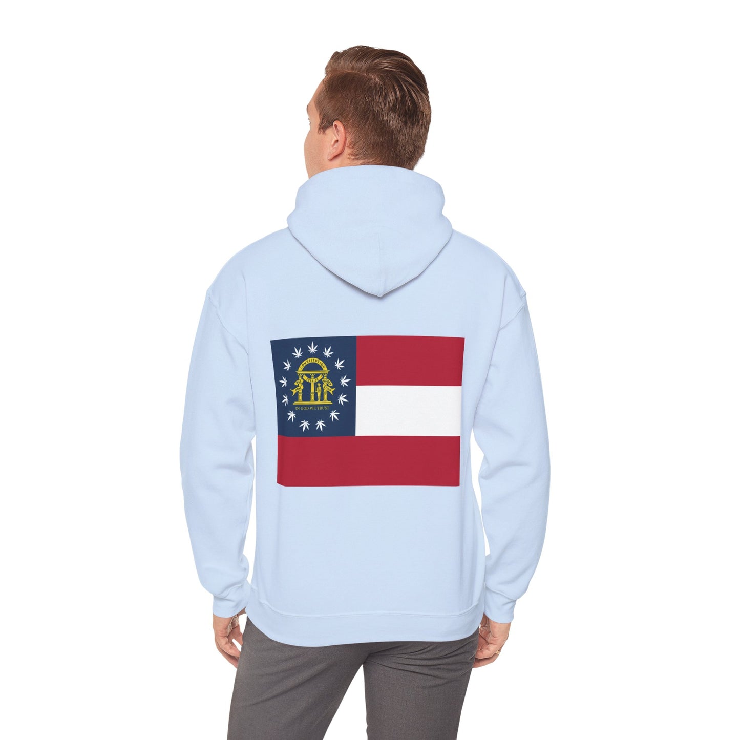 Georgia Cannabis State Flag Hoodie