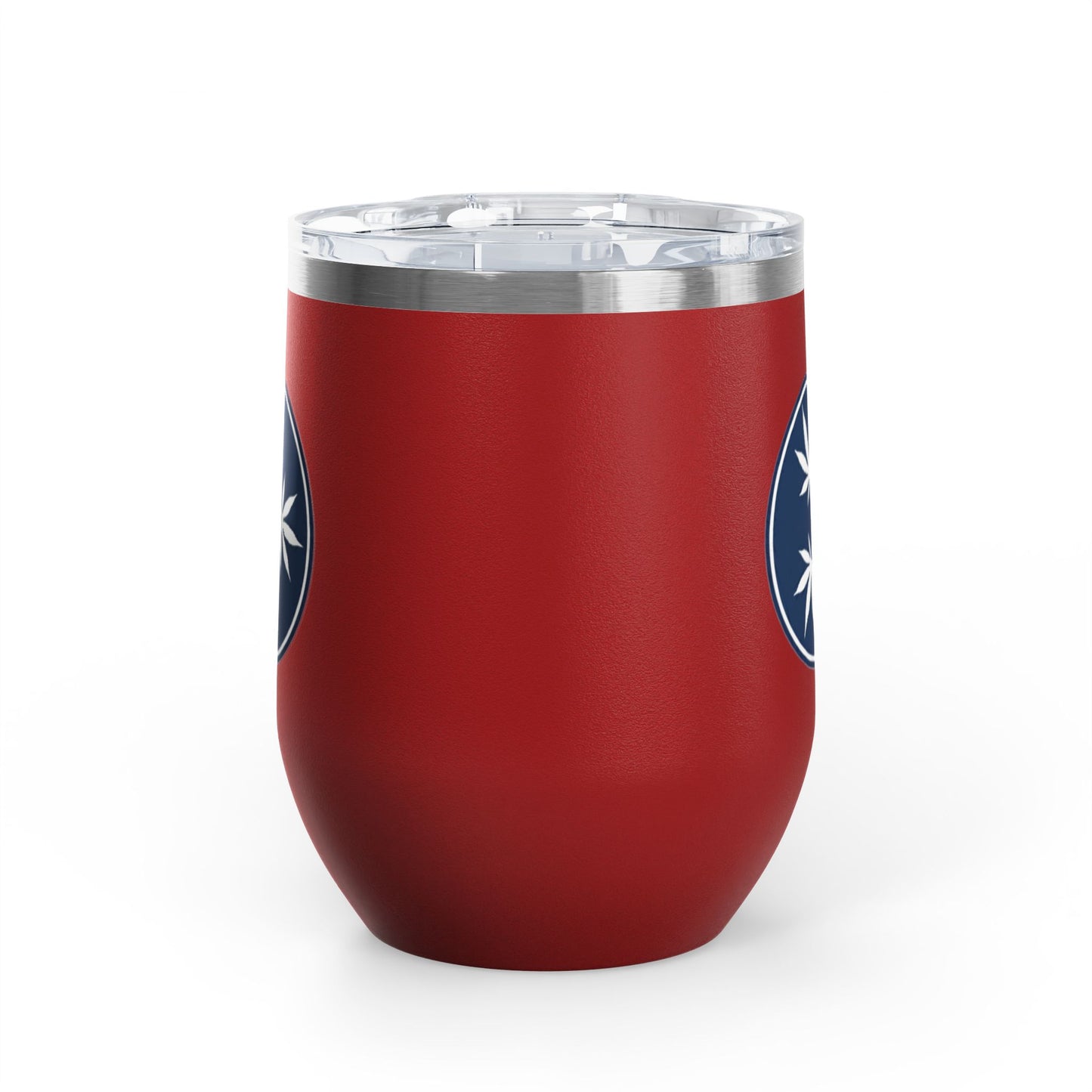 Tennessee Cannabis Flag Design Wine Tumbler 12oz