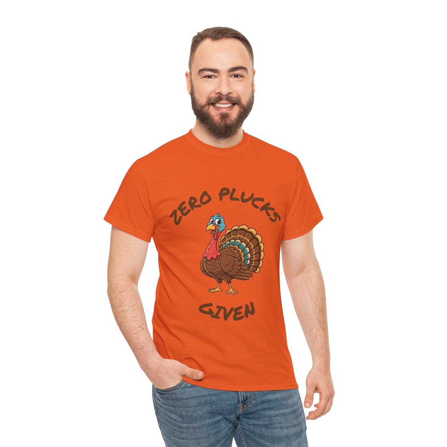 Funny Zero Plucks Given Turkey Tee