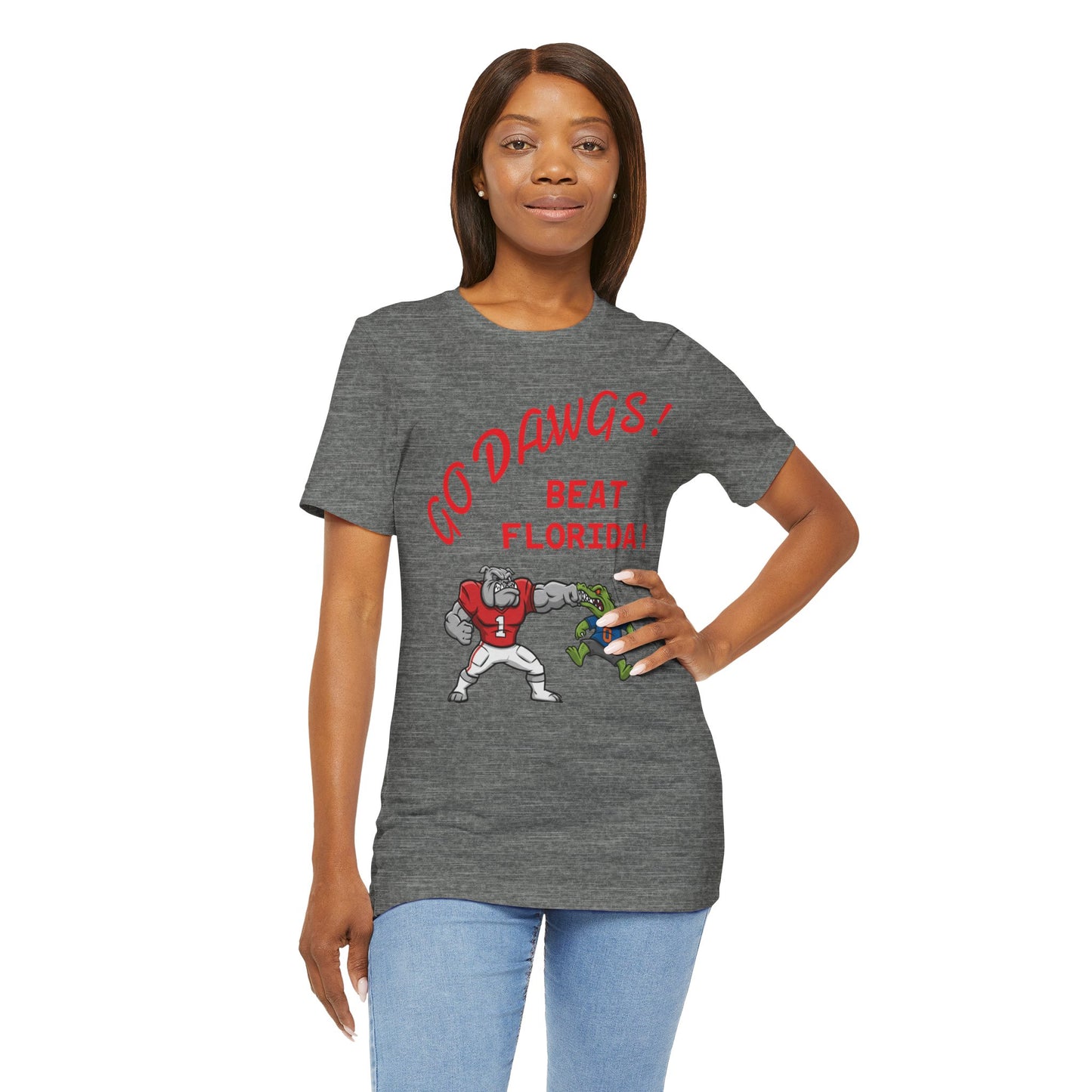 Georgia Florida Game Day Unisex Jersey Tee