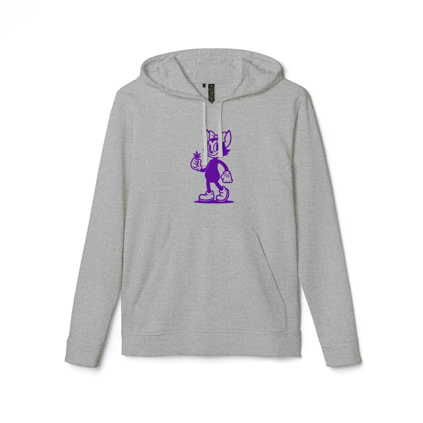 Mrs. Hemp Cat Cozy Unisex Fleece Hoodie, Casual Style, Streetwear, Perfect Gift for Friends, Everyday Comfort, Trendy Apparel