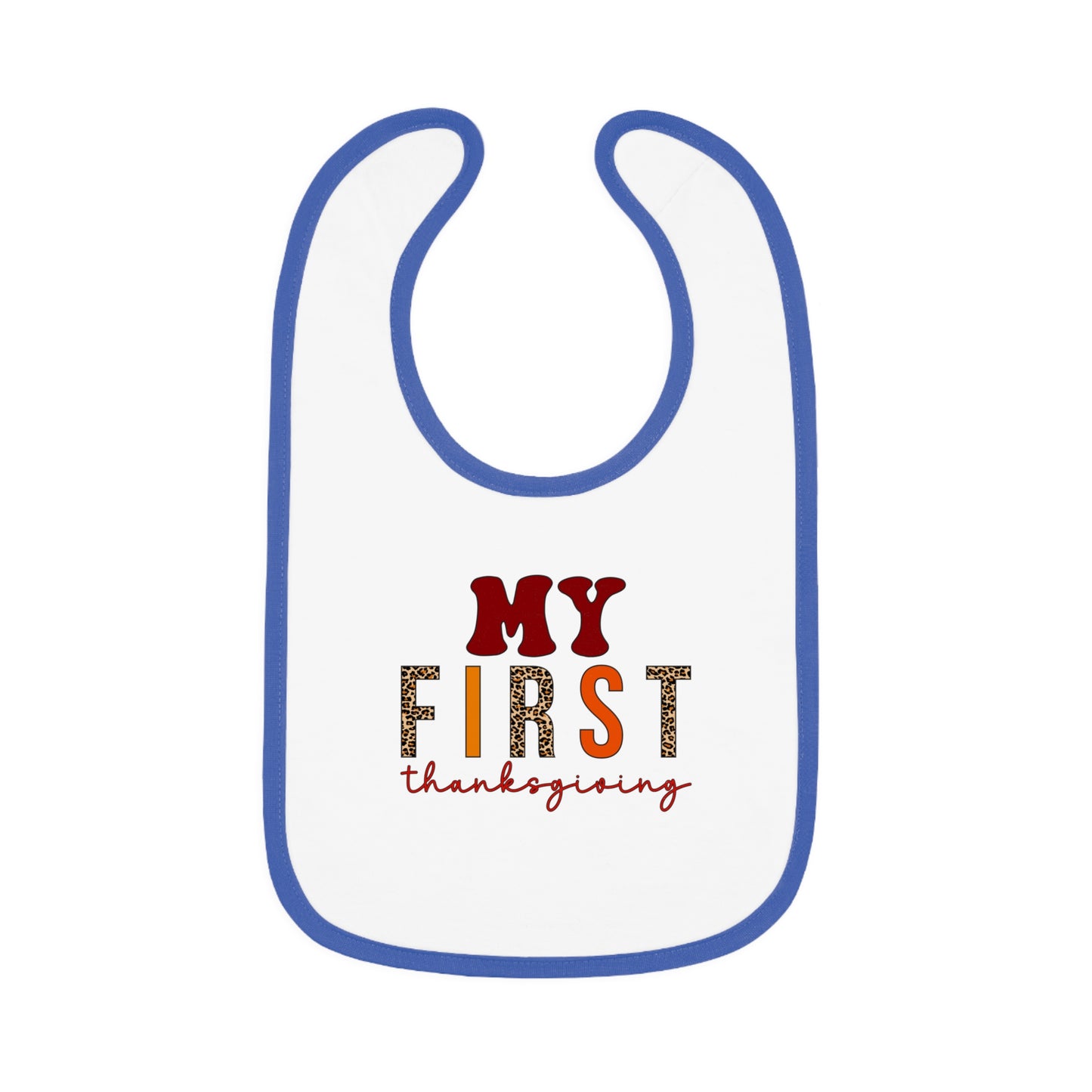 My First Thanksgiving Baby Bib