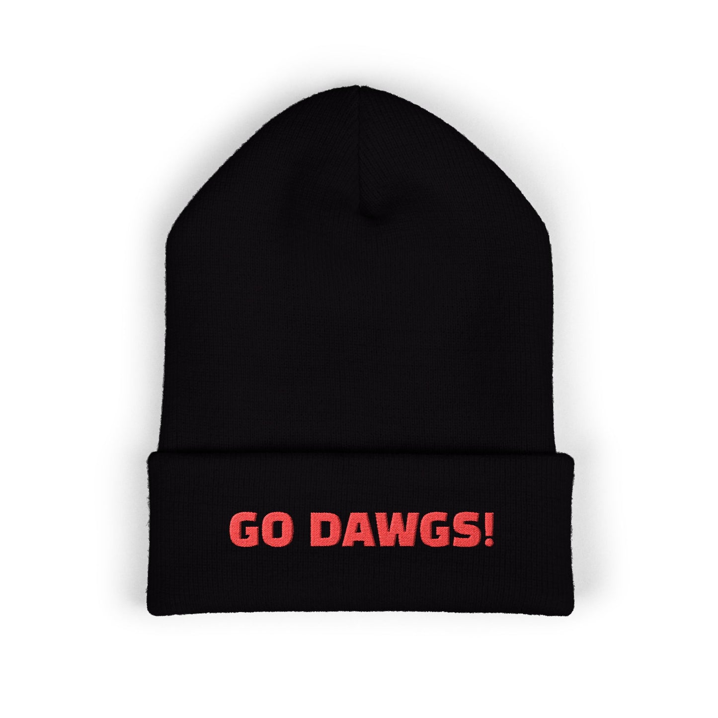 Embroidered GO DAWGS Beanie