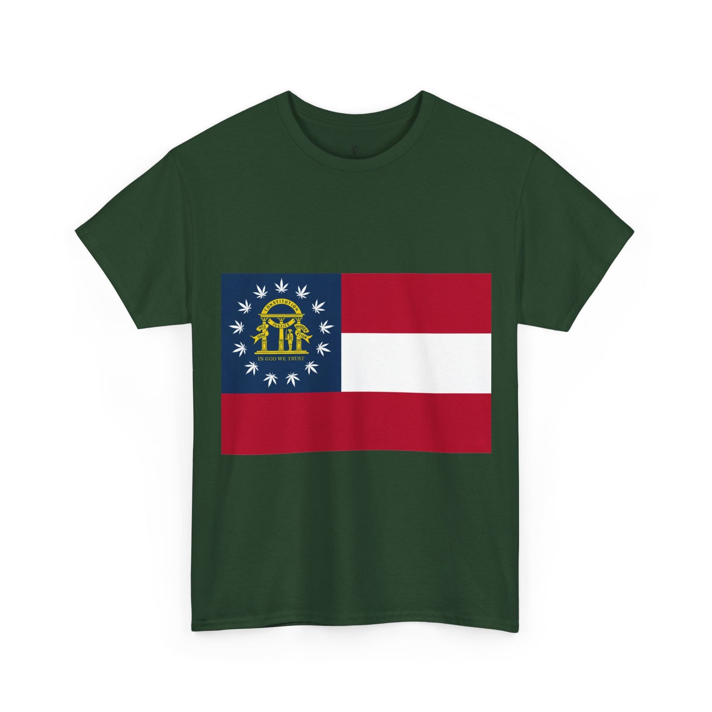 Georgia Cannabis State Flag Tee