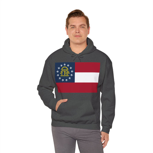 Georgia Cannabis State Flag Hoodie
