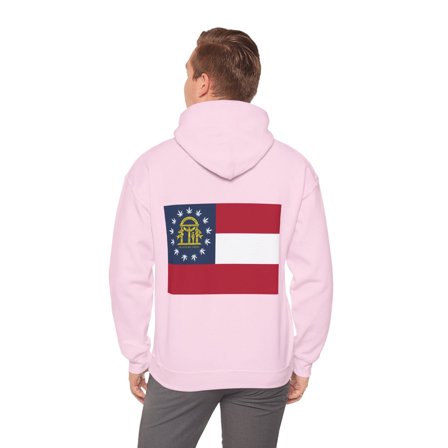 Georgia Cannabis State Flag Hoodie