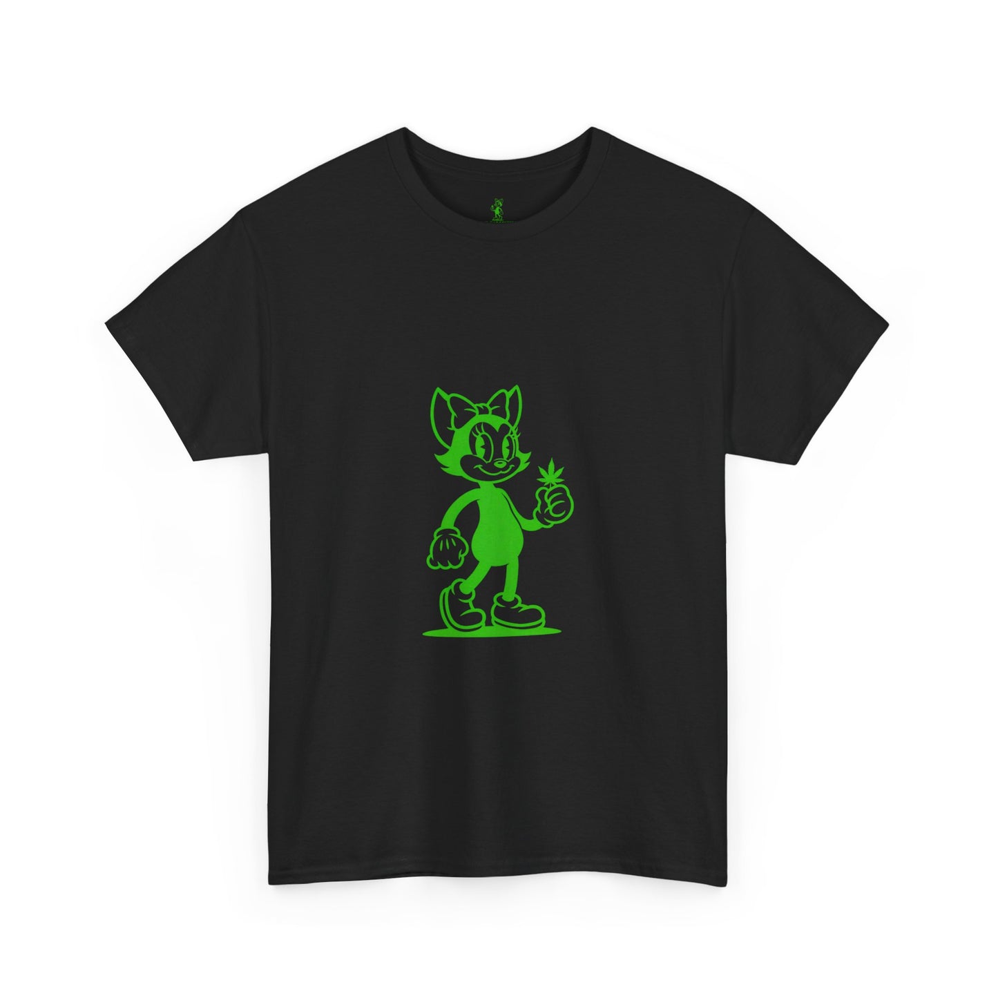 Mrs. Cat Tee | Unisex Heavy Cotton T-Shirt, Funny Graphic Tee, Gift for Cat Lovers, Stoner Apparel, Weed Fashion