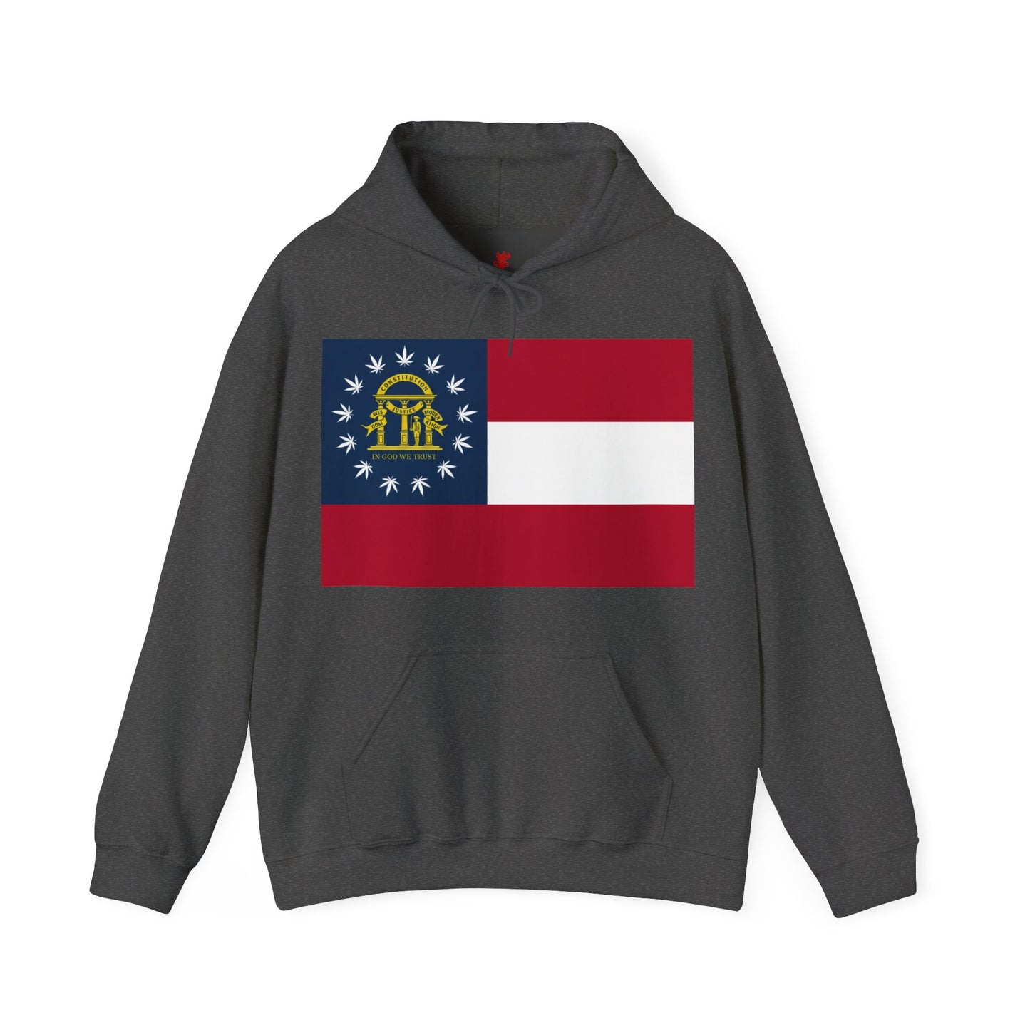 Georgia Cannabis State Flag Hoodie