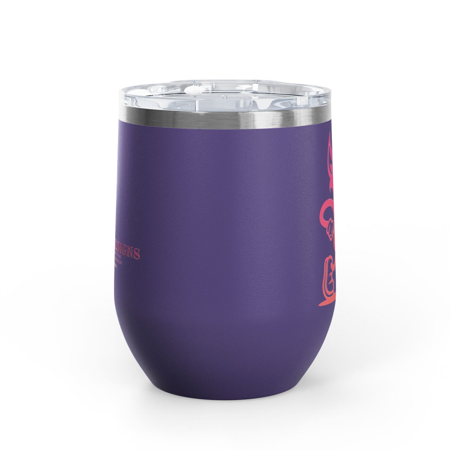 Wine Tumbler - Mr Hemp Cat Design
